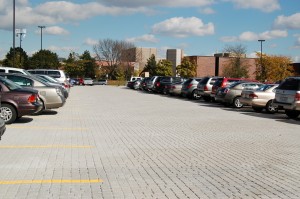 Permeable Paver Parking Lot: University Park, IL