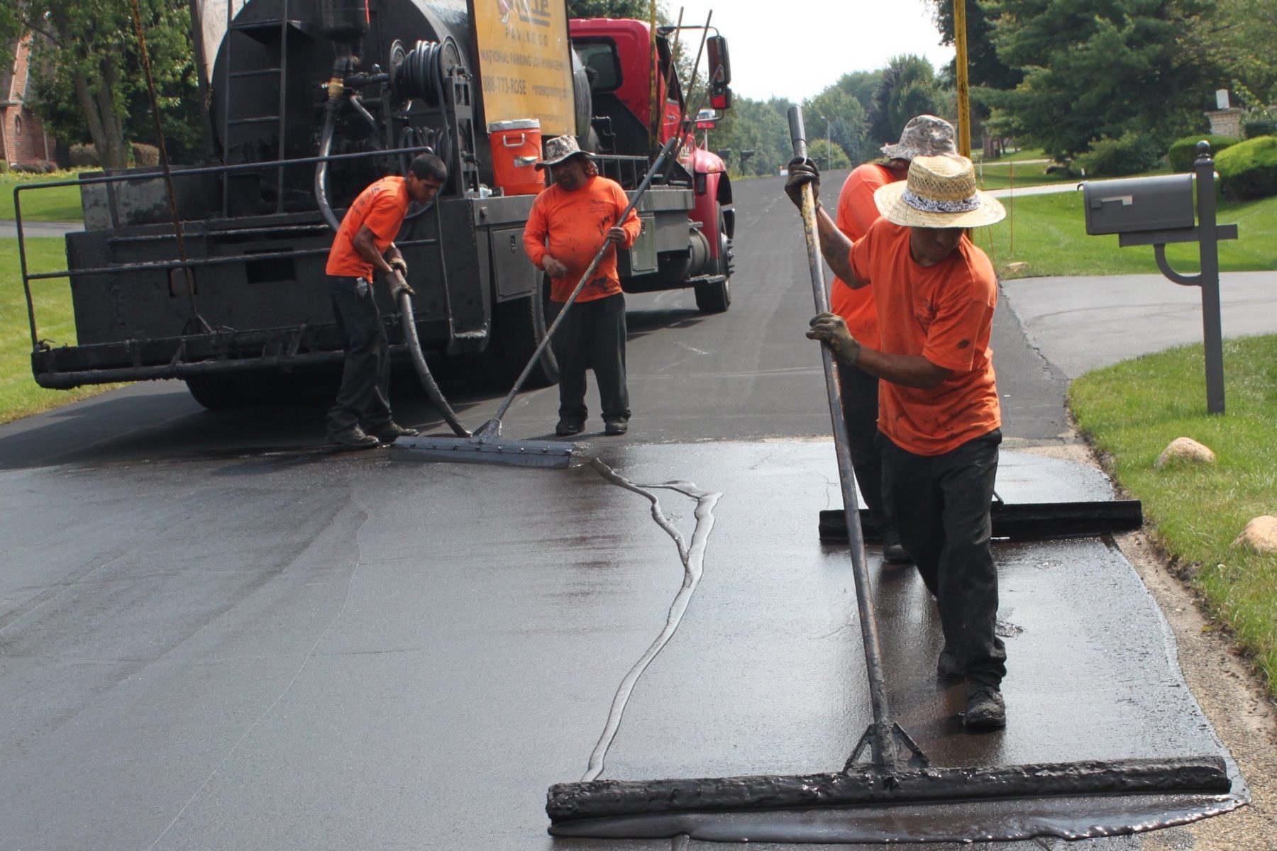 Asphalt Sealing in Polson - Treasure State Concrete