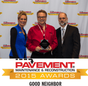 Pavement Maintenance & Reconstruction Award Winner