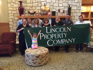 rose paving and lincoln property company volunteer at ronald mcdonald house